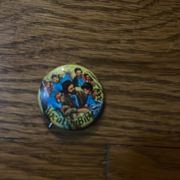 Concordia Vacation Bible School Pinback Pin Button Badge VTG Jesus Xian Kids - Picture 2 of 6